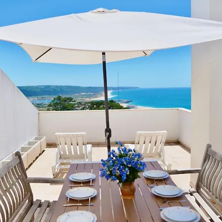 Lägenhet Blue Sky - With Roof Terrace In Nazaré